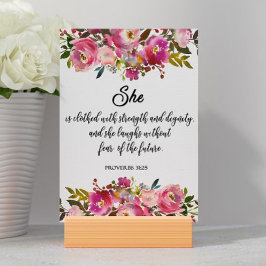 聖書の詩の箴言カード テーブルナンバー