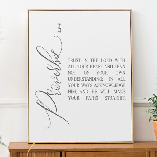 聖書の詩の箴言聖なる書物、 経典 ポスター