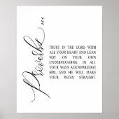 聖書の詩の箴言聖なる書物、 経典 ポスター (正面)