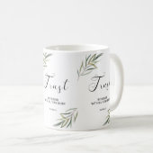 聖書の詩の箴言葉聖なる書物、 経典コーヒーマグ コーヒーマグカップ (正面右)