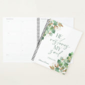 聖書の詩の緑 プランナー手帳 (ディスプレー)