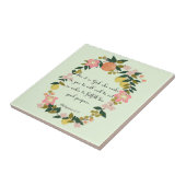 聖書の詩の芸術- Philippiansの2:13 タイル (側面)