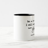 聖書の詩の賛美歌の71:14のツートーンマグ ツートーンマグカップ (中央)