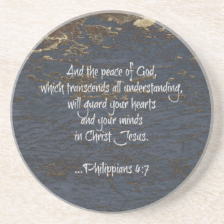 聖書の詩のPhillippiansの4:7 コースター