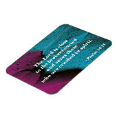 聖書の詩はがき詩篇34:18兄弟 マグネット (左側)