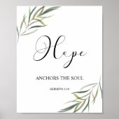 聖書の詩へブル葉スの脚本 ポスター (正面)