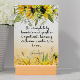 聖書の詩エペソのカード テーブルナンバー