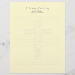 聖書の詩ジョン14葬儀本フィラーページ12