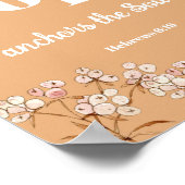 聖書の詩ヘブルの光テラコタフローラポスター ポスター (角)