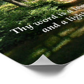 聖書の詩ポスター ポスター (角)