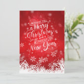 聖書の詩句と共にクリスマスを祝う シーズンカード (スタンド正面)