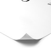 聖書の詩白黒聖なる書物、 経典ポスター ポスター (角)