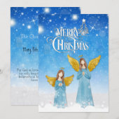 聖書の詩篇と共にクリスマスを祝おう シーズンカード (正面/裏面)