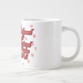 聖書の詩篇107:2巨大なコーヒーマグ ジャンボコーヒーマグカップ (右)