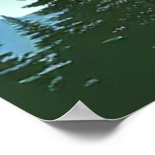 聖書の詩篇121:1-2 ポスター (角)