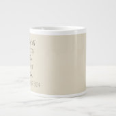 聖書の詩篇3:24希望の聖書の詩 ヴェア マグカップ (正面)