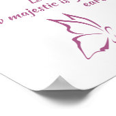 聖書の詩篇8栄光の天国 ポスター (角)