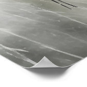 聖書の詩篇91:4 – キリスト教の信仰 ポスター (角)