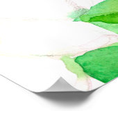 聖書の詩篇 イザヤ41:10 恐れるな マグノリア ポスター (角)