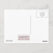 聖書の詩篇、春の季節 ポストカード (裏面)