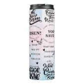 聖書の詩 タンブラー (裏面)