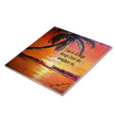 聖書の詩，ピリピ4:13バスルーム・セット タイル (側面)