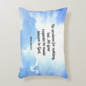 聖書の詩,ピリピ4:6 アクセントクッション (正面(垂直))