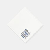 聖書の詩 プロバ 12章25節 – 優しい言葉の芸術 スタンダードカクテルナプキン (角)