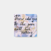 聖書の詩 ポストイット (正面)