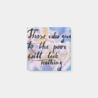 聖書の詩 ポストイット