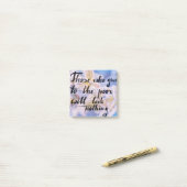 聖書の詩 ポストイット (デスク上)