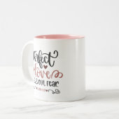 聖書の詩✝️完全な愛が恐怖を追い出す ツートーンマグカップ (正面左)