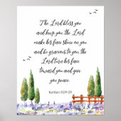 聖書の詩 – '賛美: The Lord Verse聖なる書物、 経典のポスター ポスター (正面)