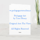 聖書の詩: 14:62 PedagogyGreetingsに印を付けて下さい カード (裏面)