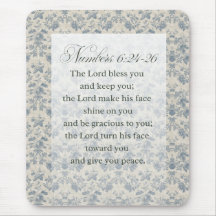 聖書の詩 Numbers 6:24-26 アート