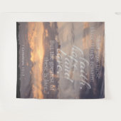 聖書の通路の夕日 タペストリー (正面(横))