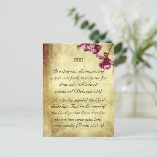 聖書の通路天使のはがき ポストカード (スタンド正面)