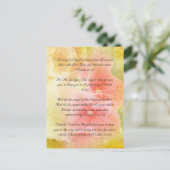 聖書の通過はがき ポストカード (スタンド正面)