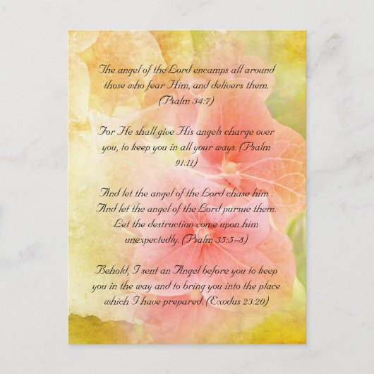 聖書の通過はがき ポストカード (正面)