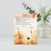 聖書の道、主の天使、賛美歌91 ポストカード (スタンド正面)