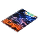 聖書の電化された積雲の天窓 ノートブック (左側)