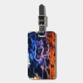 聖書の電化された積雲の天窓 ラゲッジタグ (正面縦)