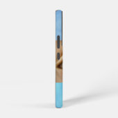 聖書の青空ゴルゴダの十字架と金の鳩 SAMSUNG GALAXYケース (右側面)