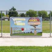 聖書の8つの詩を生きる！ 横断幕 (インサイチュ)