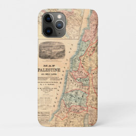 聖書の – 土地地図 – 歴史的 – 事例 iPhone 11 PROケース
