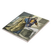 聖書のprinからの墓室のピーターそしてジョン、 タイル (側面)