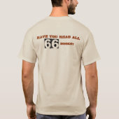 聖書のTシャツの本 Tシャツ (裏面)