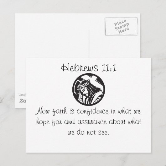 聖書はがき ポストカード (正面/裏面)