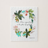 聖書は芸術-アイザイアの49:16 --を作詩します ジグソーパズル (縦)