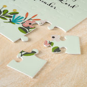 聖書は芸術-アイザイアの61:3 --を作詩します ジグソーパズル (側面)